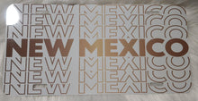 Load image into Gallery viewer, Golden New Mexico License Plate