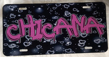 Load image into Gallery viewer, Chicana License Plate