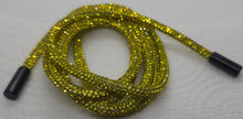 Load image into Gallery viewer, Mustard Yellow Rhinestone Hoodie String