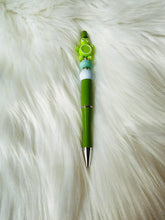 Load image into Gallery viewer, Frog Beaded Retractable Pen