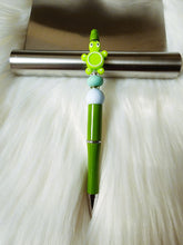 Load image into Gallery viewer, Frog Beaded Retractable Pen