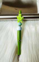 Load image into Gallery viewer, Frog Beaded Retractable Pen