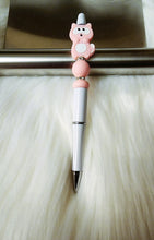Load image into Gallery viewer, Pinky Beaded Retractable Pen