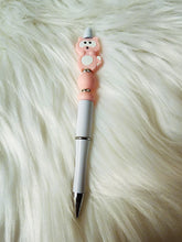 Load image into Gallery viewer, Pinky Beaded Retractable Pen