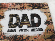 Load image into Gallery viewer, Dad #MAN #MYTH #LEGEND Mouse Pad 8.7 x 7"