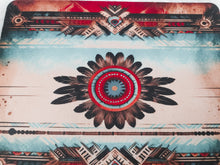 Load image into Gallery viewer, Watercolor Aztec Wood Design Mouse Pad 8.7 x 7"