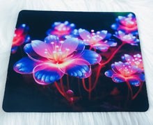 Load image into Gallery viewer, Glowing Flower Mouse Pad 8.7 x 7"