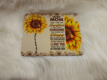 Load image into Gallery viewer, Sunflower To My Mom Design Mouse Pad 8.7 x 7"