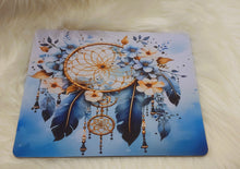 Load image into Gallery viewer, Watercolor Blue Dream Catcher Mouse Pad 9.5 x 7.9"