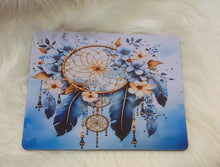 Load image into Gallery viewer, Watercolor Blue Dream Catcher Mouse Pad 9.5 x 7.9"