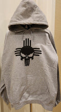 Load image into Gallery viewer, New Mexico Zia with Punisher Center Hoodie