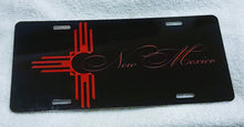 Load image into Gallery viewer, New Mexico Zia Symbol License Plate