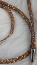 Load image into Gallery viewer, Copperhead Brown Rhinestone Hoodie String