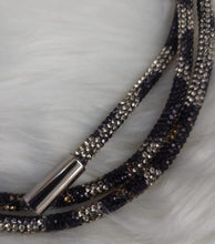 Load image into Gallery viewer, Leopard Print Rhinestone Hoodie String