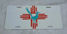 Load image into Gallery viewer, New Mexico Zia with Road Runner Center License Plate