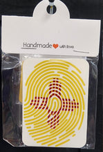 Load image into Gallery viewer, New Mexico Zia Fingerprint Magnet