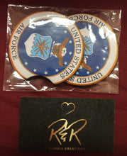 Load image into Gallery viewer, United States Air Force Neoprene Car Coasters