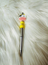 Load image into Gallery viewer, Happy Cow Beaded Retractable Pen
