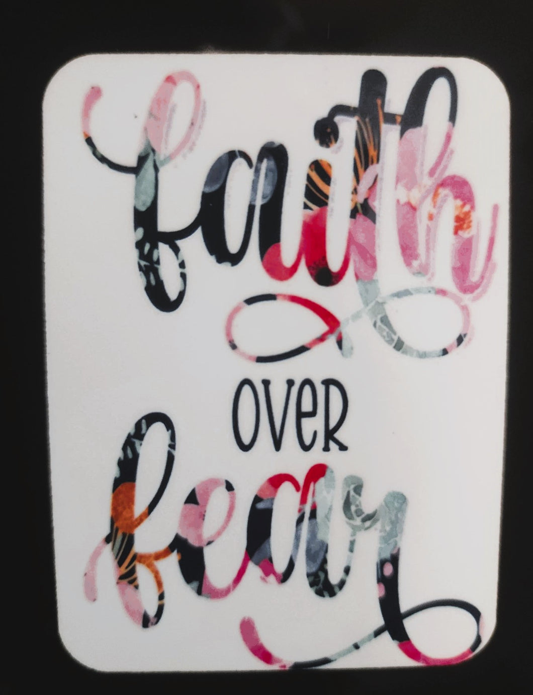 Faith over Fear Magnet