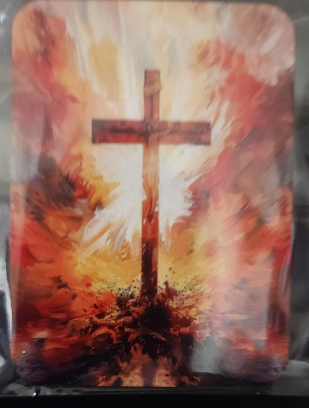 Cross in the Clouds Magnet