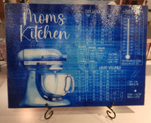 Load image into Gallery viewer, Mom's Kitchen Sublimated Glass Cutting Board
