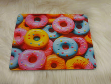 Load image into Gallery viewer, Frosted and Sprinkle Donut Design Mouse Pad 8.7 x 7&quot;
