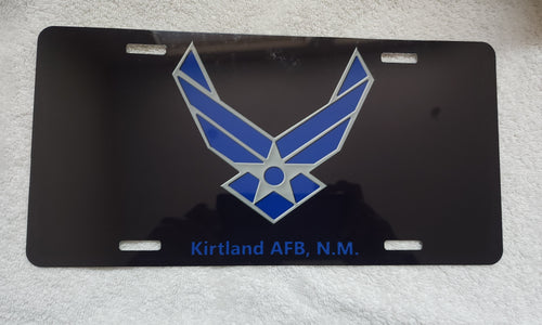 Kirtland AFB, N.M license plate